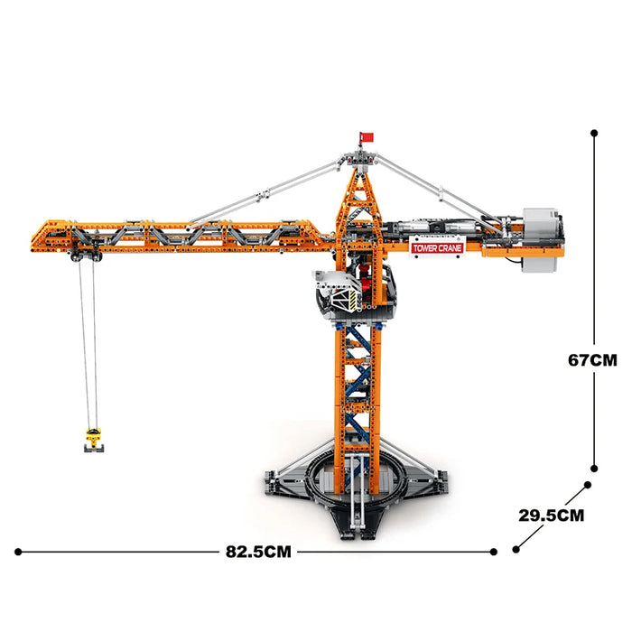 Remote Control Tower Crane (1288 Pieces)