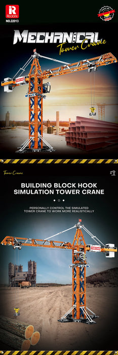 Remote Control Tower Crane (1288 Pieces)