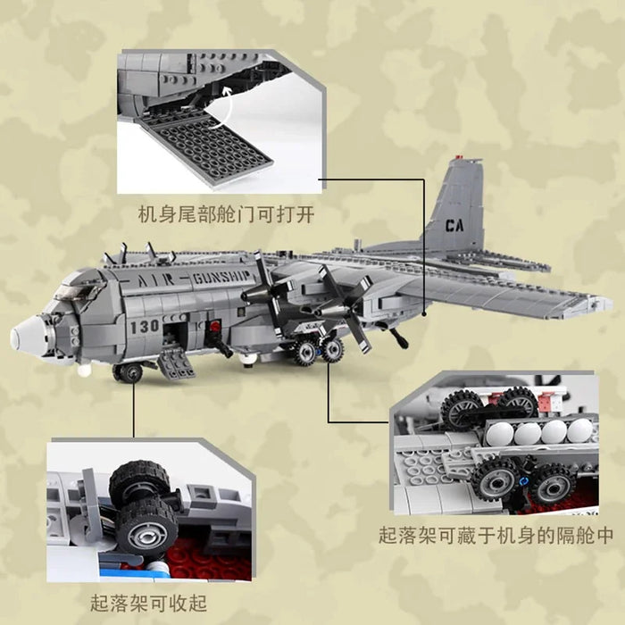 AC130 Air Gunship Fighter