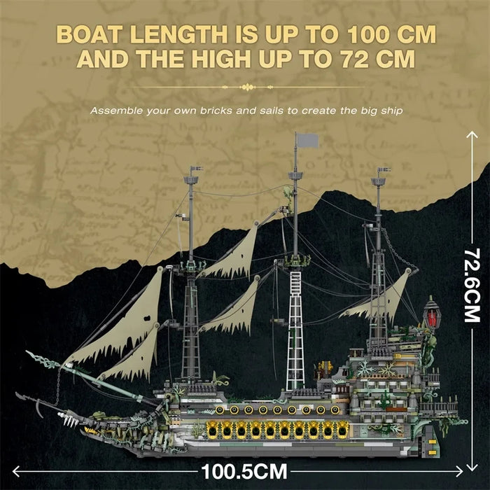 The Flying Dutchman Pirate Ship (5865 Pieces)