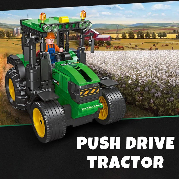 Farm Tractor (304 Pieces)-No Box