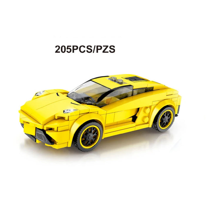 2024 new City Technique Racing Car old classic Speed Champions Sport Building Brick Super Racers F1 Great Vehicles Sembo Block