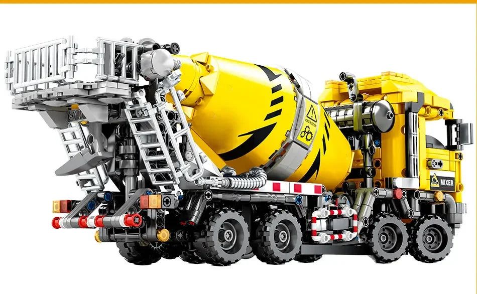 Cement tanker truck  (1143 Pieces)-No Box