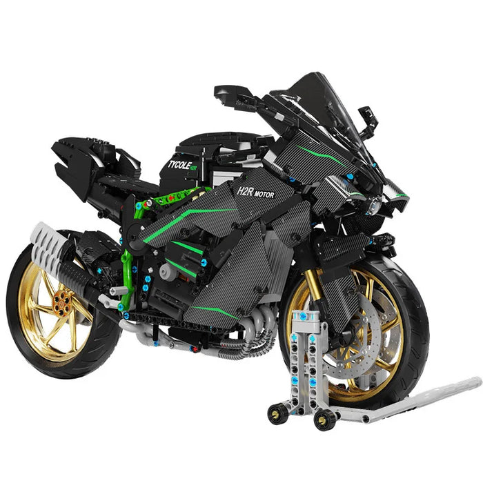 Motorcycle Car (1858 Pieces)