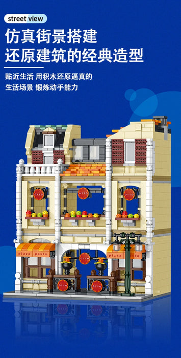 Pizza Shop Modular (1178 Pieces)-No Box