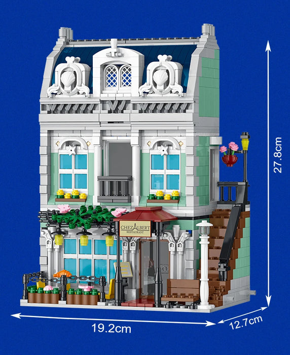 Pizza Shop Modular (1178 Pieces)-No Box