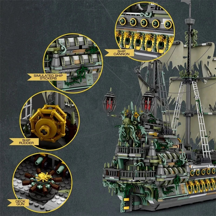 The Flying Dutchman Pirate Ship (5865 Pieces)