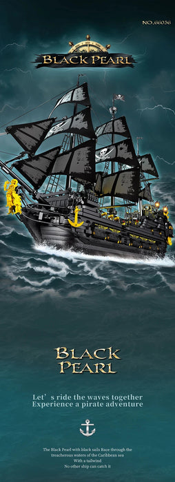 Black Pearl Pirate Ship (4708 Pieces)