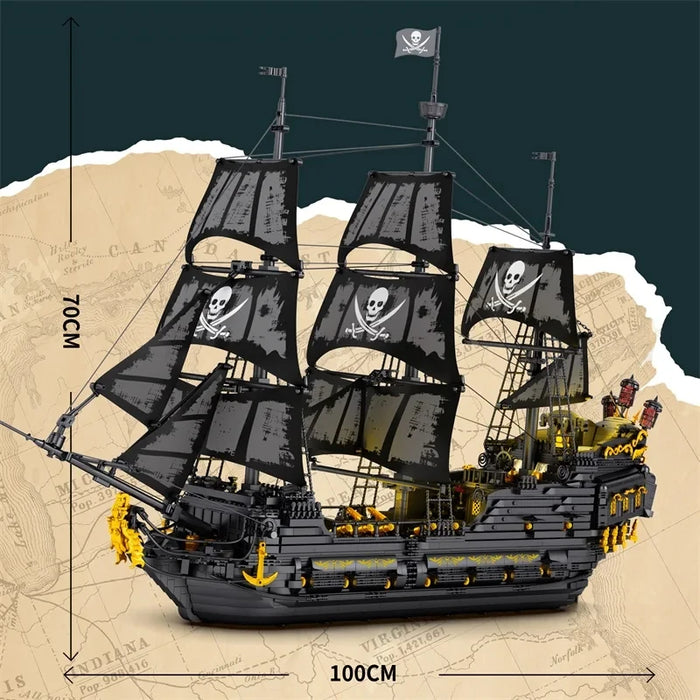 Black Pearl Pirate Ship (4708 Pieces)