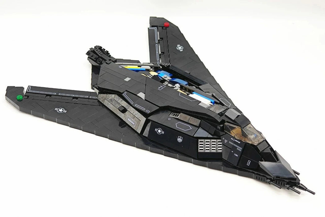 F-117A Nighthawk Attack Aircraft (1375 Pieces)-No Box