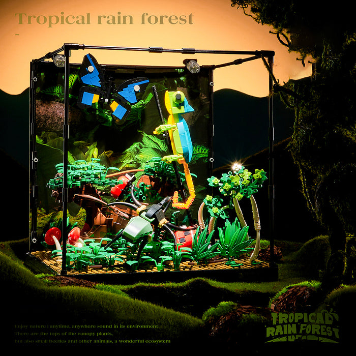 Tropical Rainforest Insects (1358 Pieces)