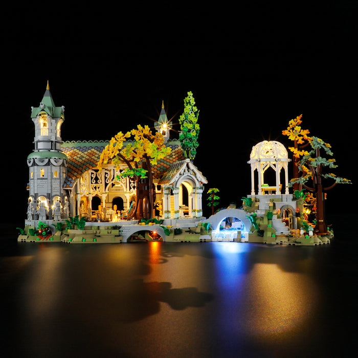 BOOZUU Light Kit For The Lord of the Rings: Rivendell 10316