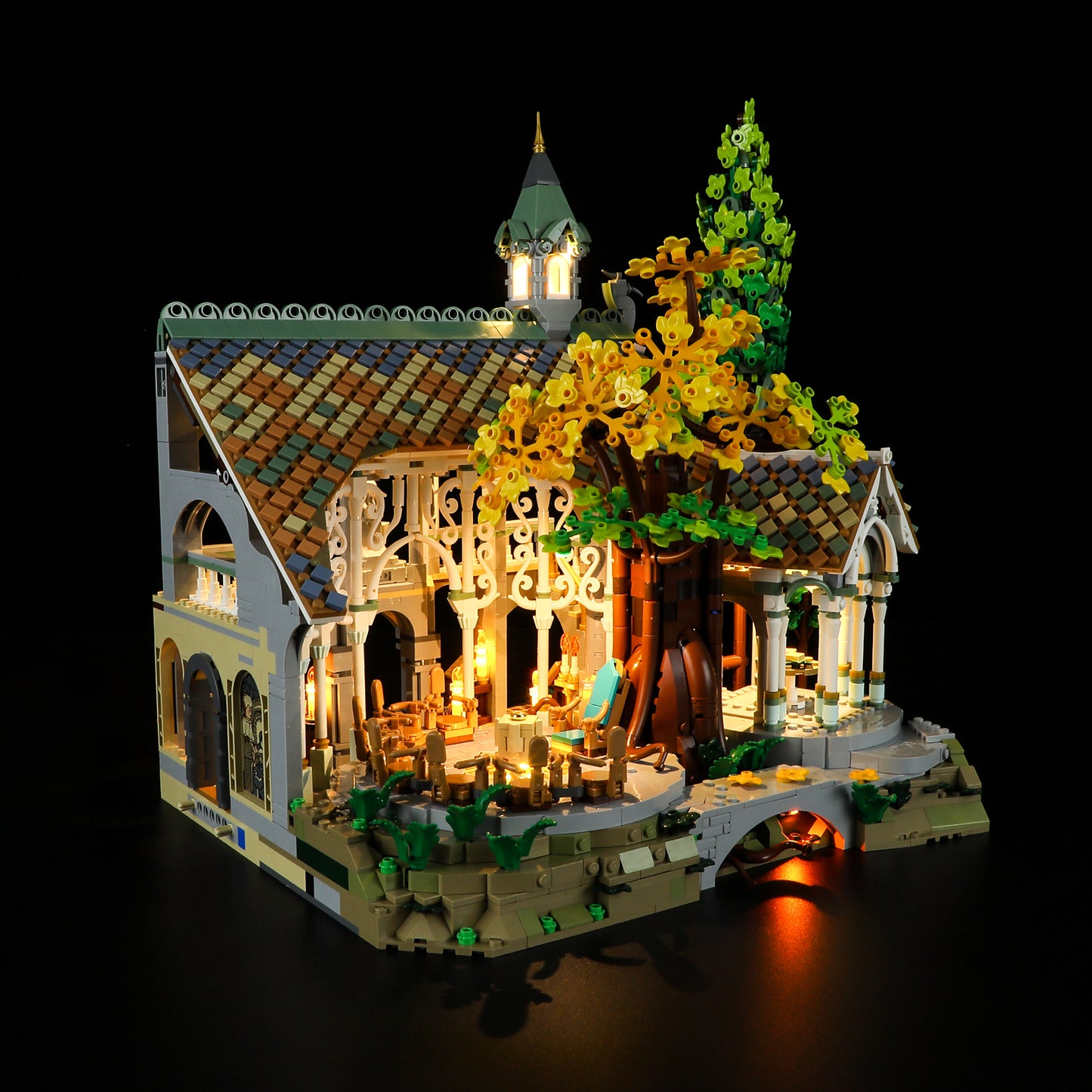 Kit di luci per Lego 10316 The Lord of The Rings Rivendell (Non lego), set  di